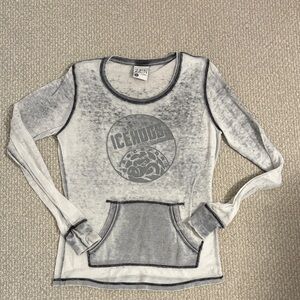 Ice Hogs Zen Gray Long Sleeve Shirt